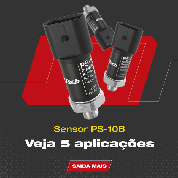 Sensor PS-10B FuelTech: 5 aplicações deste produto para seu projeto
