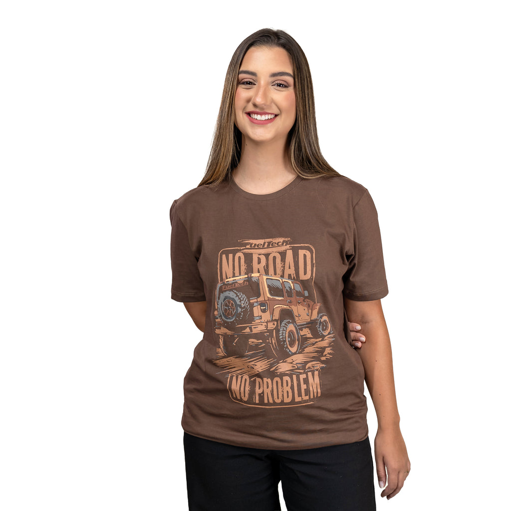 Camiseta Off Road FT - Modelo feminino frente