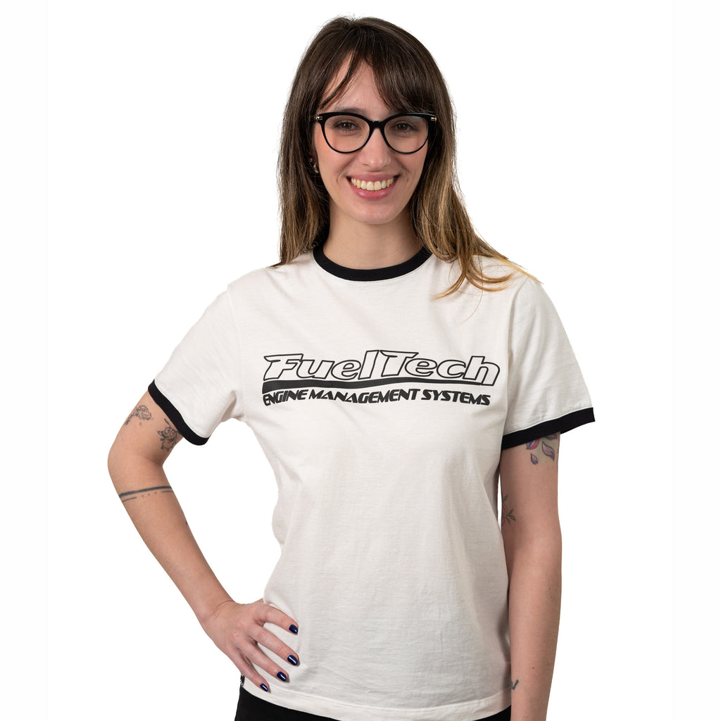 Babylook Slim Vintage FT — modelo vestindo a babylook, vista frontal