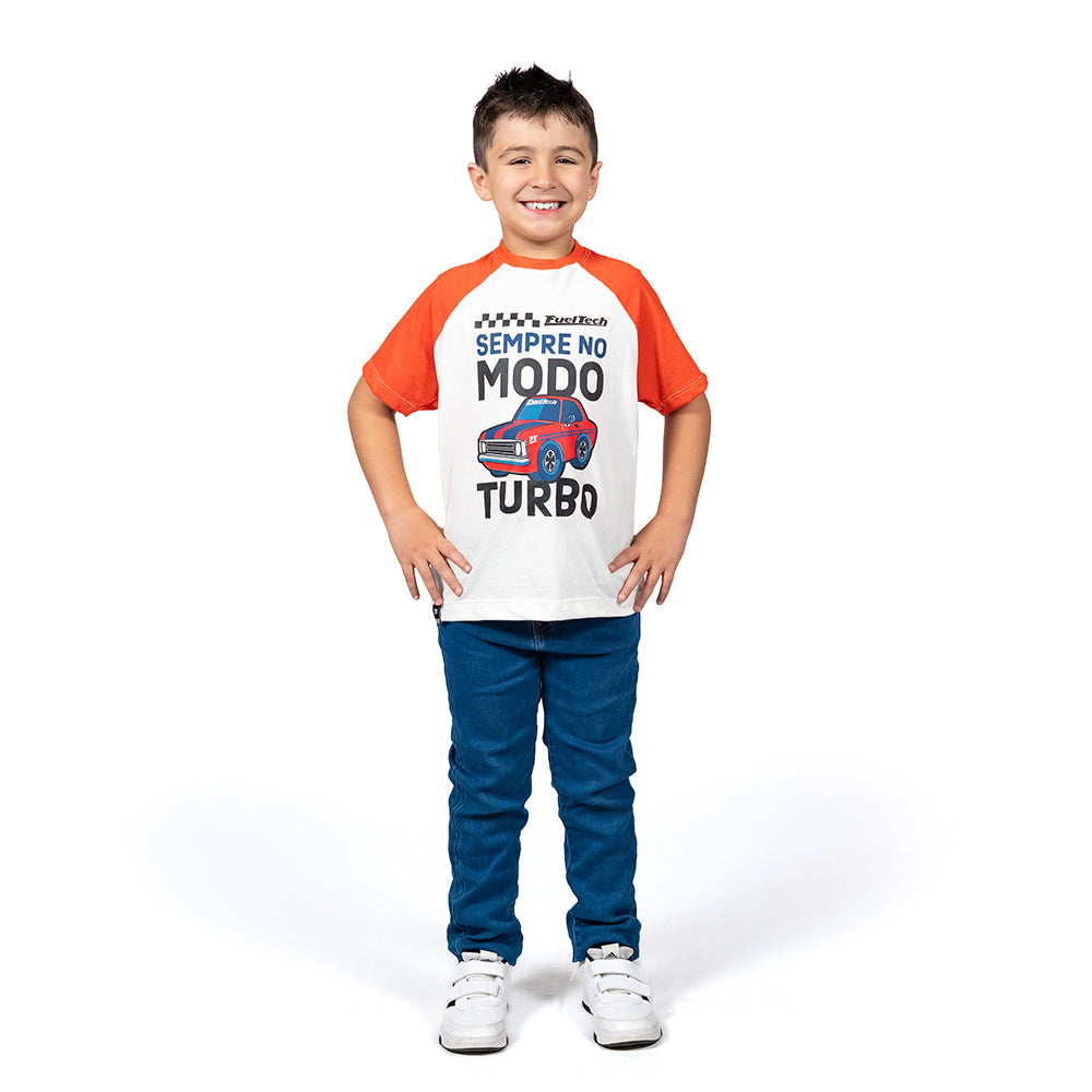Camiseta Infantil Modo Turbo FT