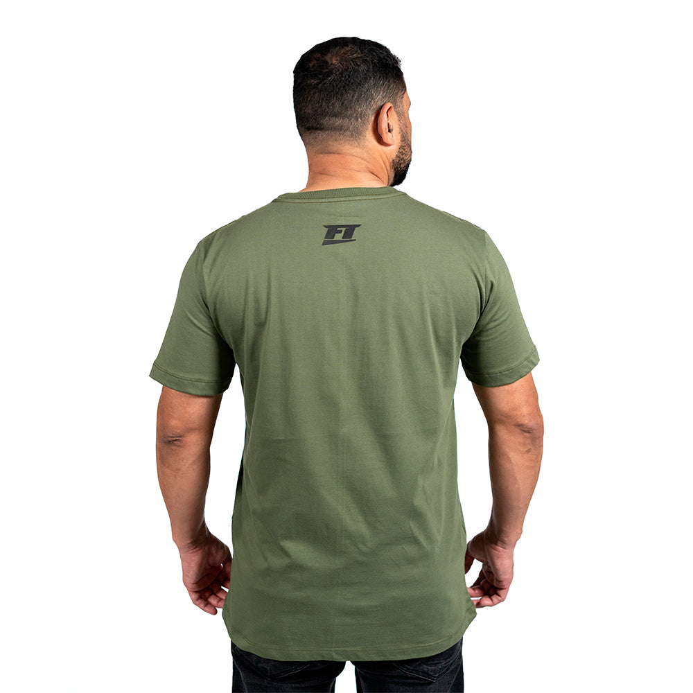 Camiseta Verde Estampada FuelTech