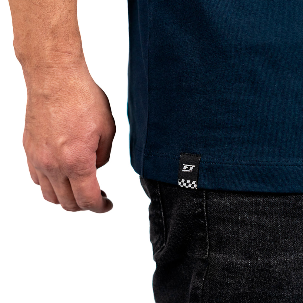 Camiseta Azul Marinho FT Vermelho