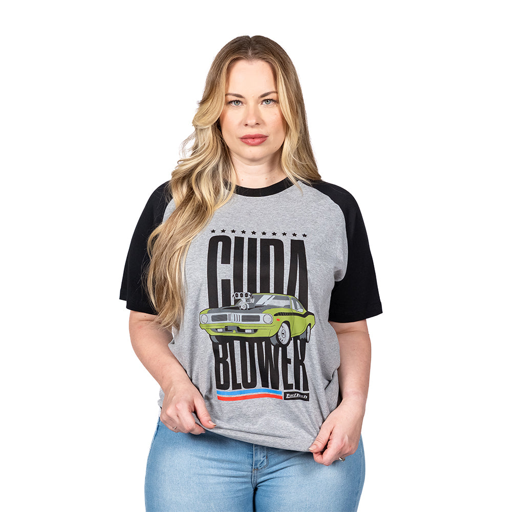 Camiseta Cuda Raglan FuelTech