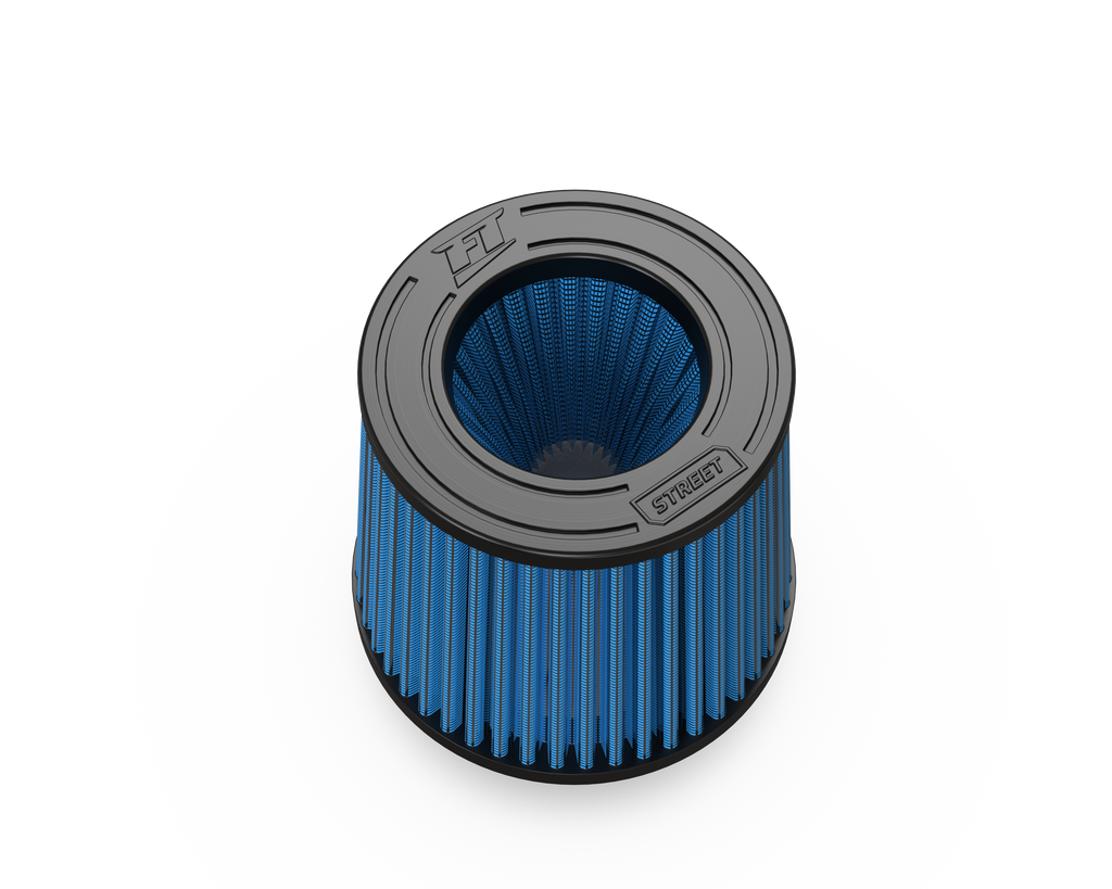 FT Air Filter Cônico Street Duplo Fluxo. 2,5POL 120MM