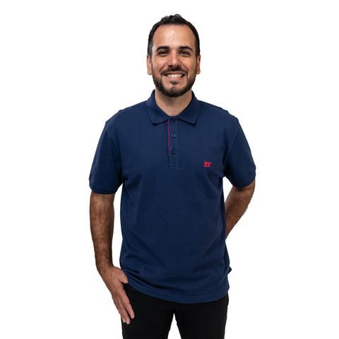 Camisa Polo Marinho FT frente