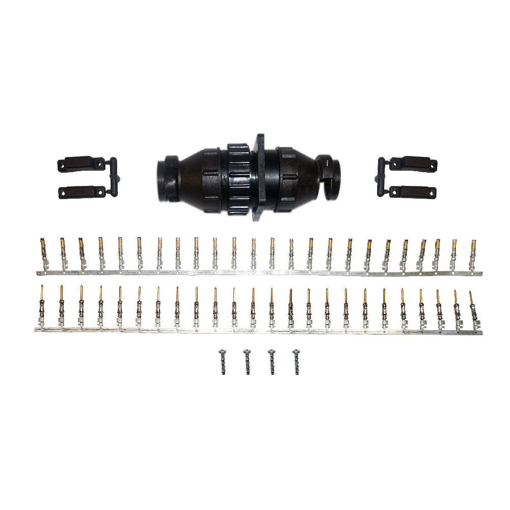 Kit Conector Circular 24 vias