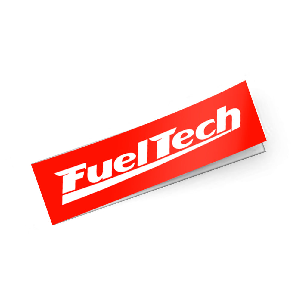 Adesivo TAG FuelTech Vermelho e Branco