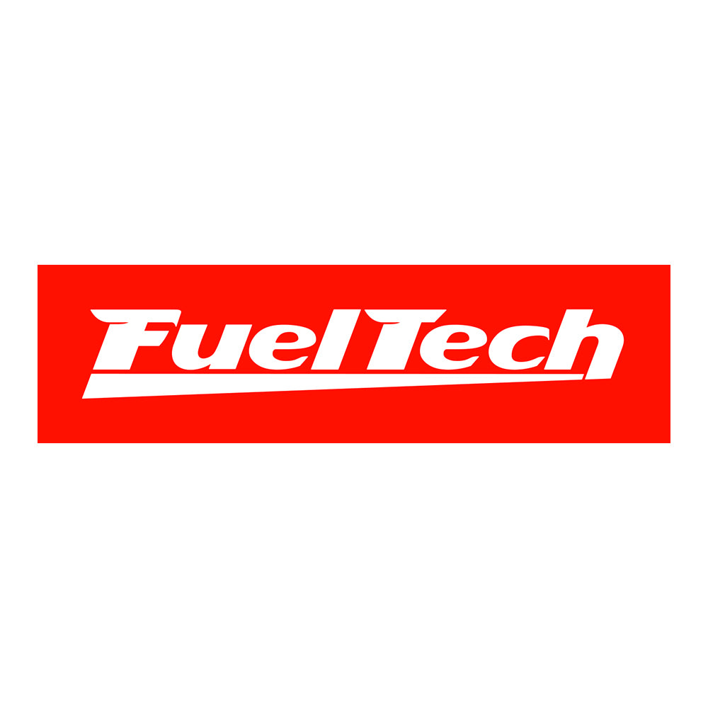 Adesivo TAG FuelTech Vermelho e Branco